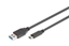 Picture of Kabel USB Digitus USB-A - USB-C 1.8 m Czarny (AK-300136-018-S)