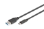 Изображение DIGITUS USB Type-C Cable 1m Type C-A 5GB AK-300136-010-S