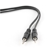 Изображение Kabelis Gembird 3.5 mm plug - plug stereo audio cable 5 m