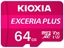 Изображение Karta Kioxia Exceria Plus MicroSDXC 64 GB Class 10 UHS-I/U3 A1 V30 (LMPL1M064GG2)