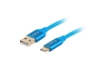 Изображение Kabel Premium USB CM - AM 2.0, 1m niebieski QC 3.0 