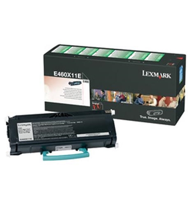 Picture of Lexmark E460X11E toner cartridge 1 pc(s) Original Black