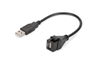 Picture of DIGITUS Keystone Modul USB  2.0  USB   -> USB   Bu/St 16cm