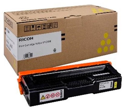 Picture of Ricoh 407546 toner cartridge 1 pc(s) Original Yellow