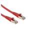 Picture of ROLINE S/FTP Patch Cord Cat.6A, Component Level, LSOH, red, 1.0 m