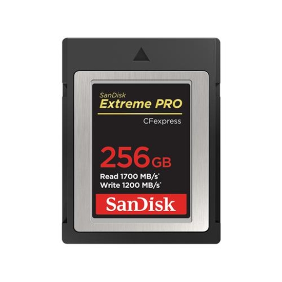 Picture of SanDisk CF Express Type 2  256GB Extreme Pro     SDCFE-256G-GN4NN