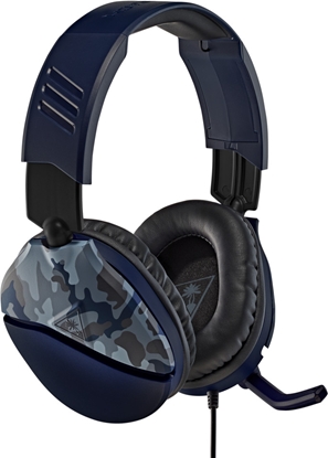Attēls no Turtle Beach Recon 70 Camo Blue Over-Ear Stereo Gaming-Headset