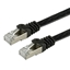 Picture of VALUE FTP Cat.6 Flat Network Cable, black 0.5 m