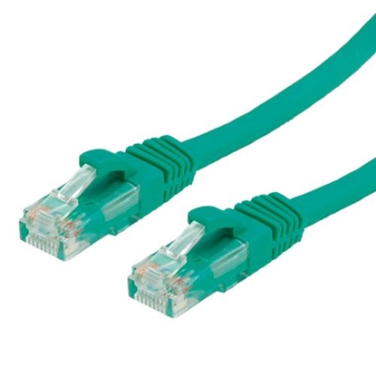 Изображение VALUE UTP Cable Cat.6, halogen-free, green, 1 m
