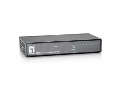 Picture of Level One GEU-0822 8 Port Gigabit Switch