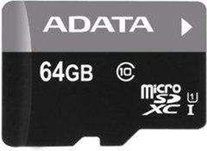 Picture of Karta ADATA Premier MicroSDXC 64 GB Class 10 UHS-I/U1  (AUSDX64GUICL10RA1)