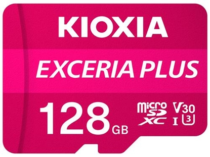 Picture of Karta Kioxia Exceria Plus MicroSDXC 128 GB Class 10 UHS-I/U3 A1 V30 (LMPL1M128GG2)