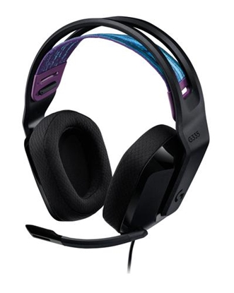 Attēls no Logitech G G335 Headset Wired Head-band Gaming Black