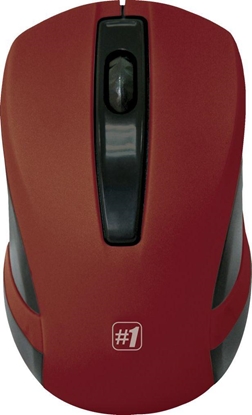 Изображение Mysz bezprzewodowa optyczna DEFENDER MM-605 RF 1200dpi 3P, czerwona