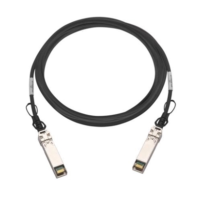 Изображение QNAP CAB-DAC50M-SFPP fibre optic cable 5 m SFP+ DAC Black