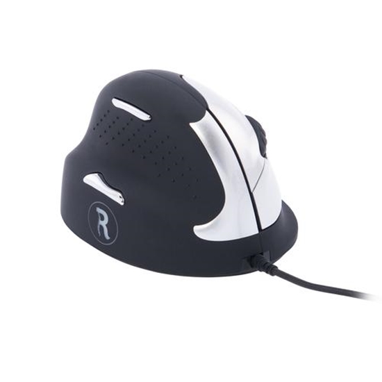 Picture of R-Go Tools HE Break R-Go ergonomic mouse, medium, left, wired