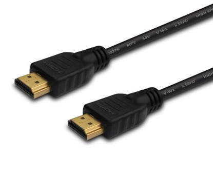 Изображение Savio CL-38 HDMI cable 15 m HDMI Type A (Standard) Black