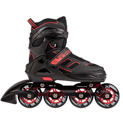 Picture of Skrituļslidas NA14174 A BLACK-RED SIZE M IN-LINE SKATES NILS EXTREME