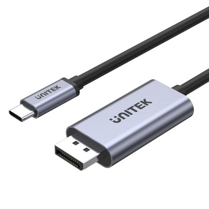 Attēls no Adapter USB Unitek USB-C - DisplayPort Czarny  (V1409A)