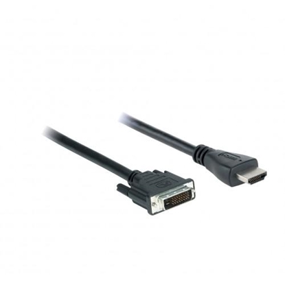 Attēls no V7 HDMI DVI Cable (m/m) HDMI/DVI-D Dual Link black 2m
