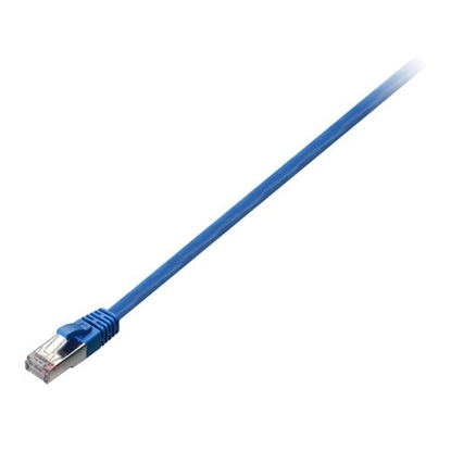 Изображение V7 Blue Cat6 Shielded (STP) Cable RJ45 Male to RJ45 Male 2m 6.6ft