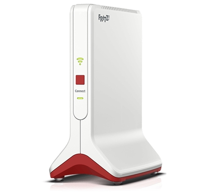 Picture of FRITZ!Repeater 6000 wireless router Ethernet Tri-band (2.4 GHz / 5 GHz / 5 GHz) Red, White