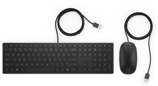 Изображение HP Pavilion Wired Keyboard and Mouse 400
