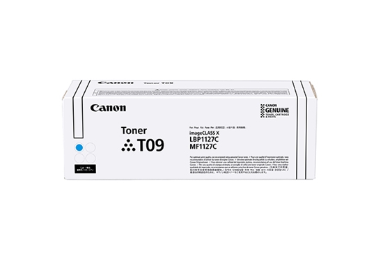Picture of Canon T09 toner cartridge 1 pc(s) Original Cyan