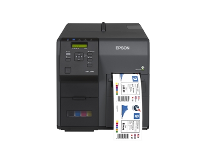 Picture of Epson ColorWorks C7500G label printer Inkjet Colour 600 x 1200 DPI 300 mm/sec Ethernet LAN