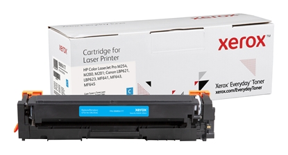 Изображение Everyday (TM) Cyan Toner by Xerox compatible with HP 202A (CF541A/CRG-054C)