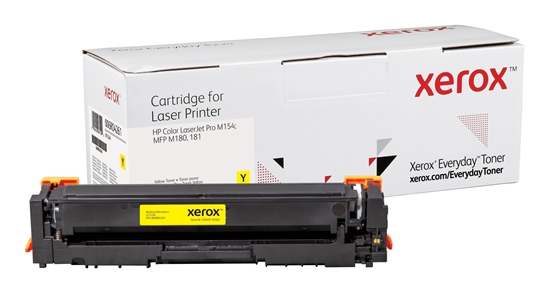 Изображение Everyday (TM) Yellow Toner by Xerox compatible with HP 204A (CF532A), Standard Yield