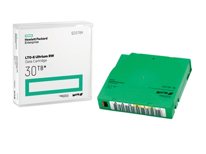 Attēls no HP Q2078AN backup storage media Blank data tape 30 TB LTO 1.27 cm
