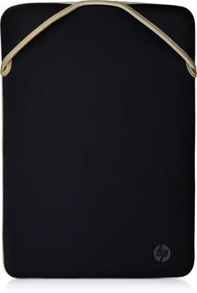 Attēls no HP 14 Reversible Sleeve, Sanitizable – Black, Gold