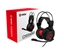 Attēls no MSI DS502 7.1 Virtual Surround Sound Gaming Headset 'Black with Ambient Dragon Logo, Wired USB connector, 40mm Drivers, inline Smart Audio Controller, Ergonomic Design'