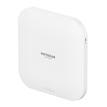 Attēls no NETGEAR Insight Cloud Managed WiFi 6 AX3600 Dual Band Access Point (WAX620) 3600 Mbit/s White Power over Ethernet (PoE)