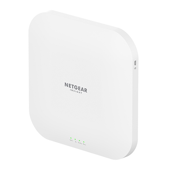 Изображение NETGEAR Insight Cloud Managed WiFi 6 AX3600 Dual Band Access Point (WAX620) 3600 Mbit/s White Power over Ethernet (PoE)
