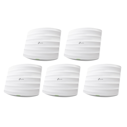 Attēls no TP-LINK EAP245(5-PACK) wireless access point 1750 Mbit/s White Power over Ethernet (PoE)
