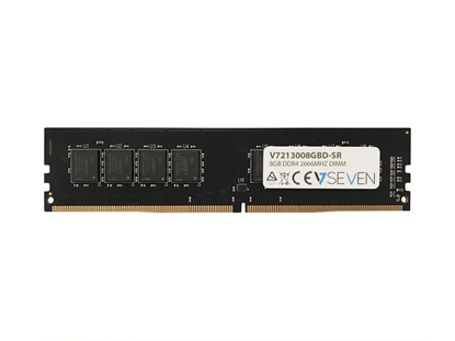 Picture of V7 8GB DDR4 PC4-21300 - 2666MHZ 1.2V DIMM Desktop Memory Module - V7213008GBD-SR