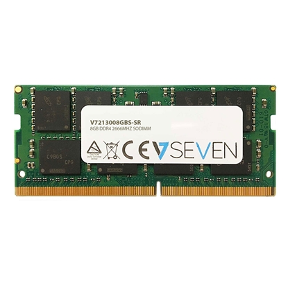 Изображение V7 8GB DDR4 PC4-21300 - 2666MHZ 1.2V SO DIMM Notebook Memory Module - V7213008GBS-SR