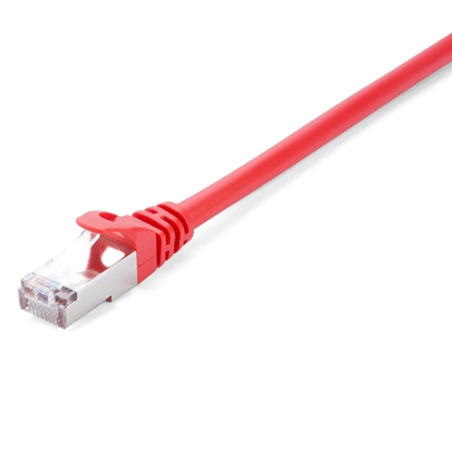 Picture of V7 Red Cat6 Shielded (STP) Cable RJ45 Male to RJ45 Male 10m 32.8ft