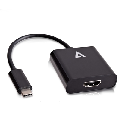 Picture of V7 USB-C male to HDMI female Adapter Black