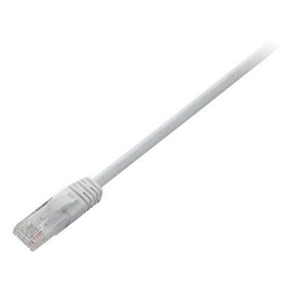 Picture of V7 White Cat6 Unshielded (UTP) Cable RJ45 Male to RJ45 Male 1m 3.3ft