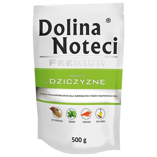 Picture of Dolina Noteci Premium venison rich - wet dog food - 500g