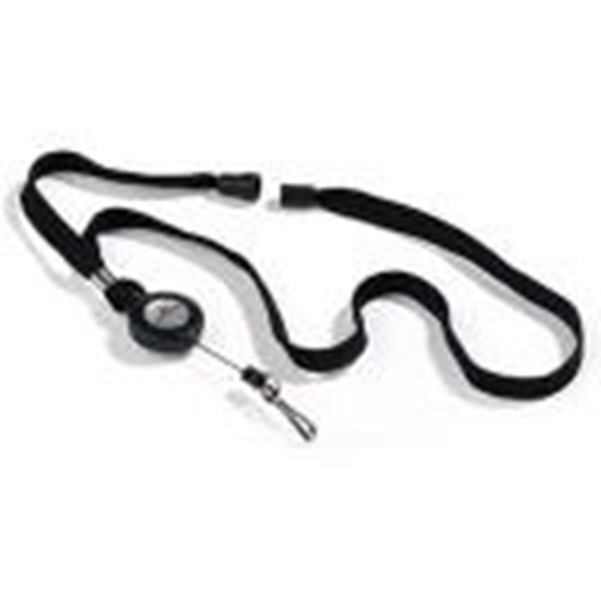 Picture of Tekstila aukla personas kartei ar turētāju Durable,  melna