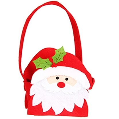 Attēls no Dāvanu maisiņš Ziemassvētku 17x10cm