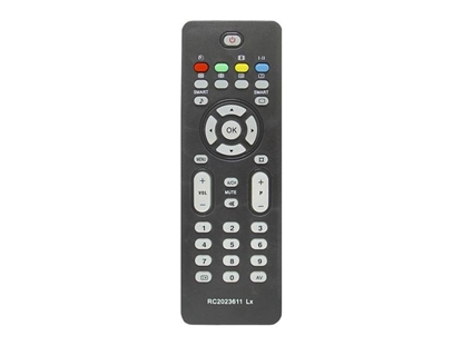 Attēls no HQ LXP503 TV remote control PHILIPS / RC2023611/01B / Black