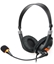 Изображение NATEC Drone Headset Wired Head-band Calls/Music Black, Orange