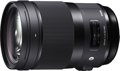 Изображение Objektyvas SIGMA 40mm f/1.4 DG HSM Art lens for Canon