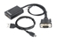 Attēls no Gembird A-VGA-HDMI-01 video cable adapter 0.15 m HDMI Type A (Standard) VGA (D-Sub) Black