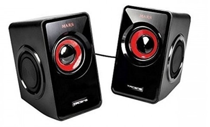 Attēls no Mars Gaming MS1 Stereo Multimedia Desktop Speakers / 2x 5W / 3.5mm Audio / USB Power